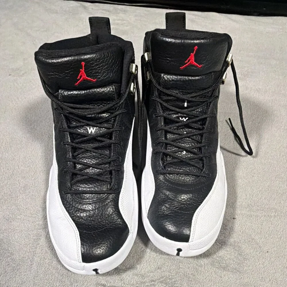 Jordan Air Jordan 12 Retro Playoff Men’s High-Top Lace-Up Sneakers CT8013-006